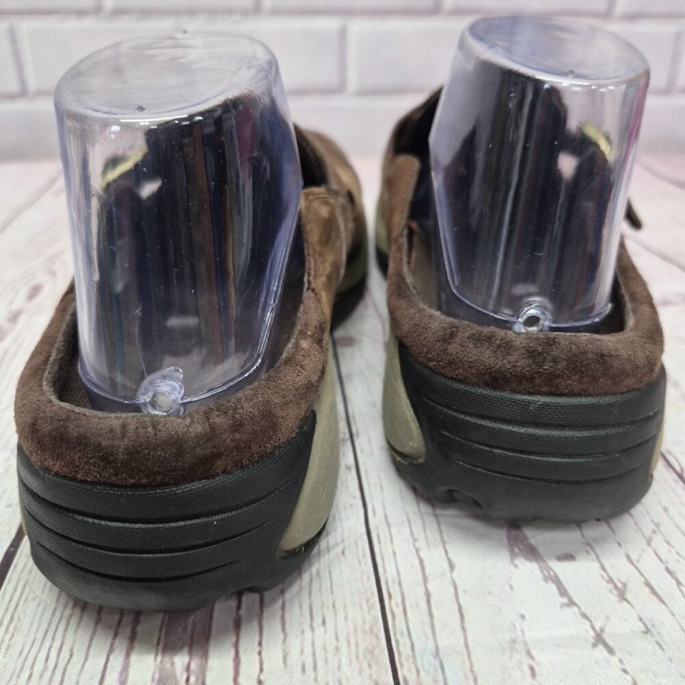 Merrell Encore Kassie Buckle Slide Flats Women's SZ 9 Brown Leather - Picture 4 of 9